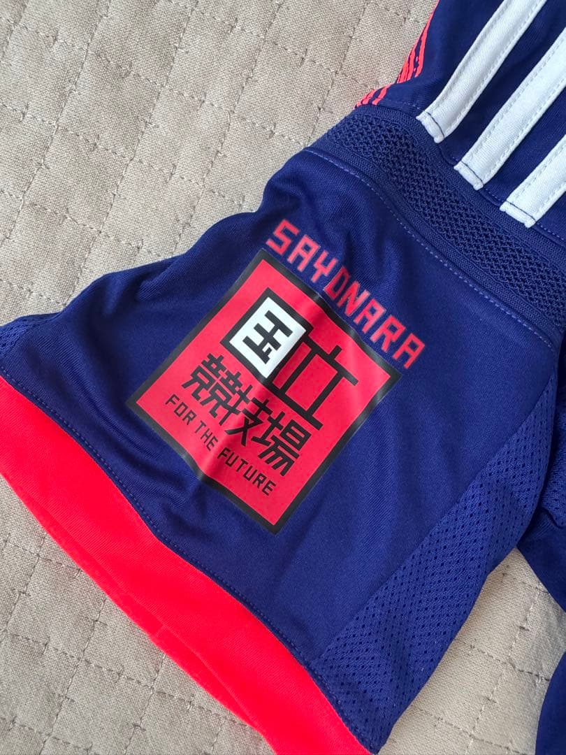 新品 サッカー 日本代表 シャツ HOSOGAI 13番 さよなら国立 Lサイズ