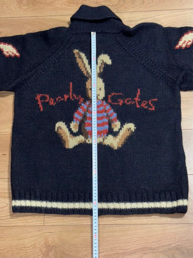 90's パーリーゲイツ PEARLY GATES カウチンセーター