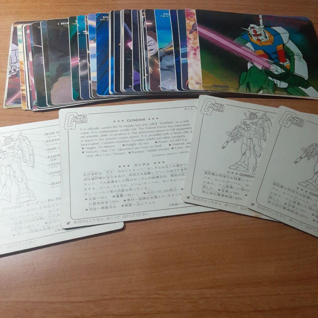 カバヤ　機動戦士ガンダム　シール　当時物　レトロ