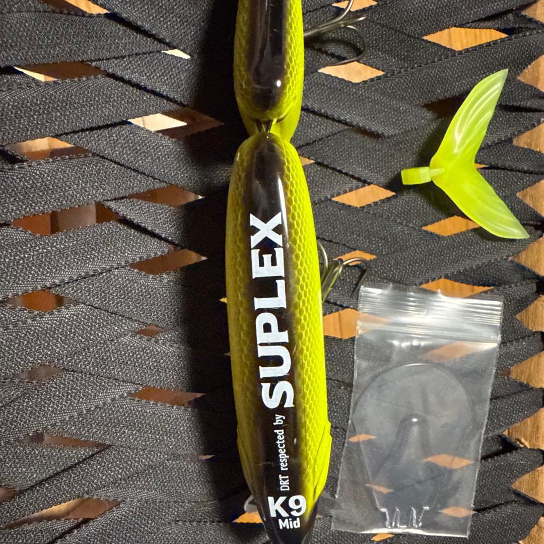 DRT SUPLEX K9 Mid ブラックバックチャートビッグベイト