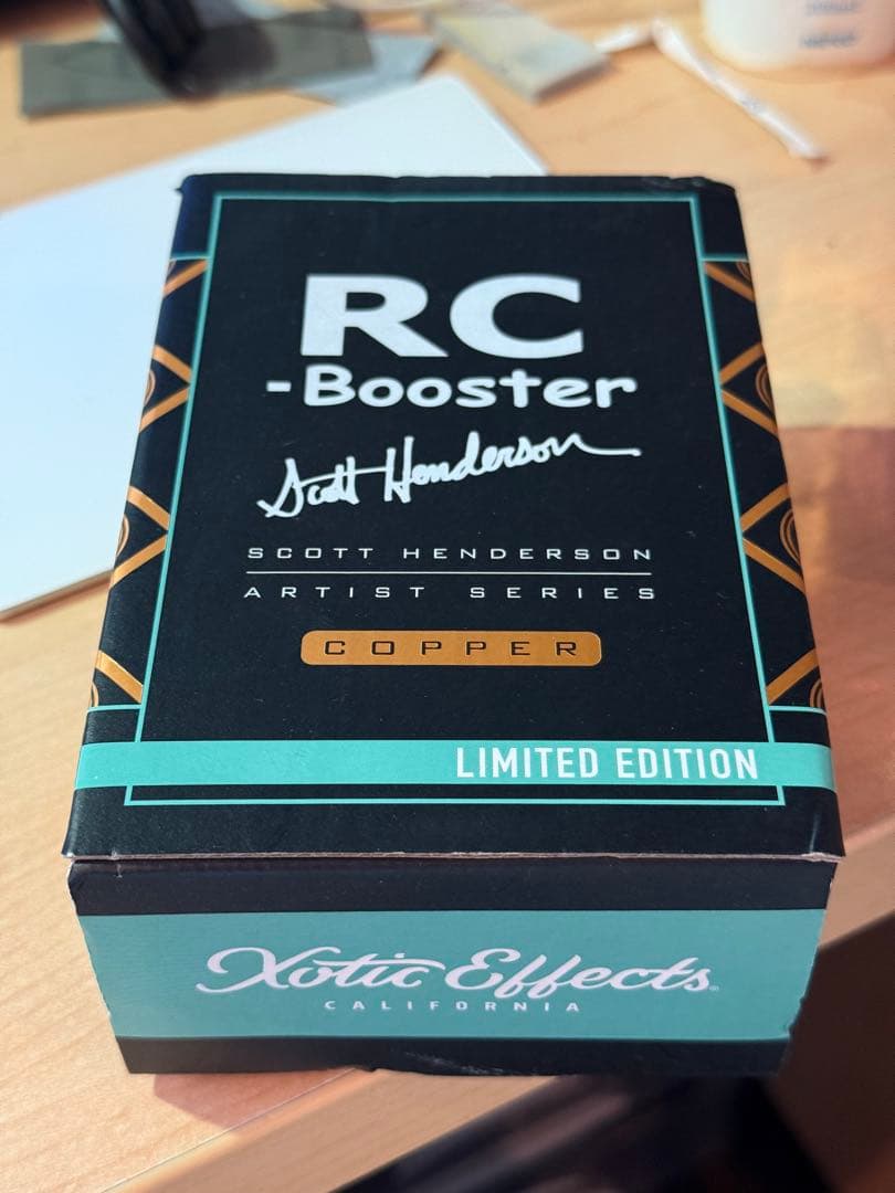 u*c様 限定品Xotic Effects RC-Booster SH copp