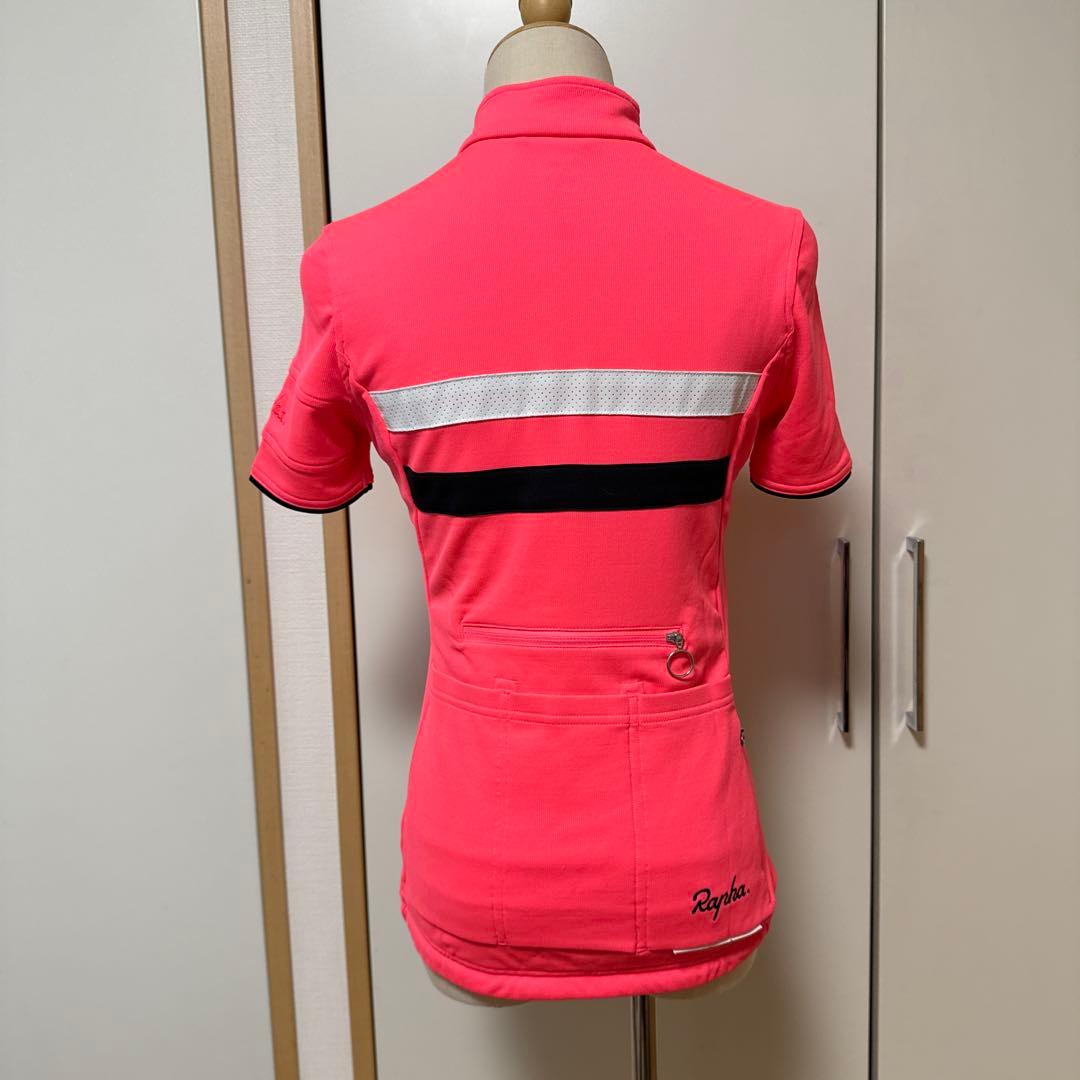 Rapha women’s ブルベジャージXSハイビズピンク