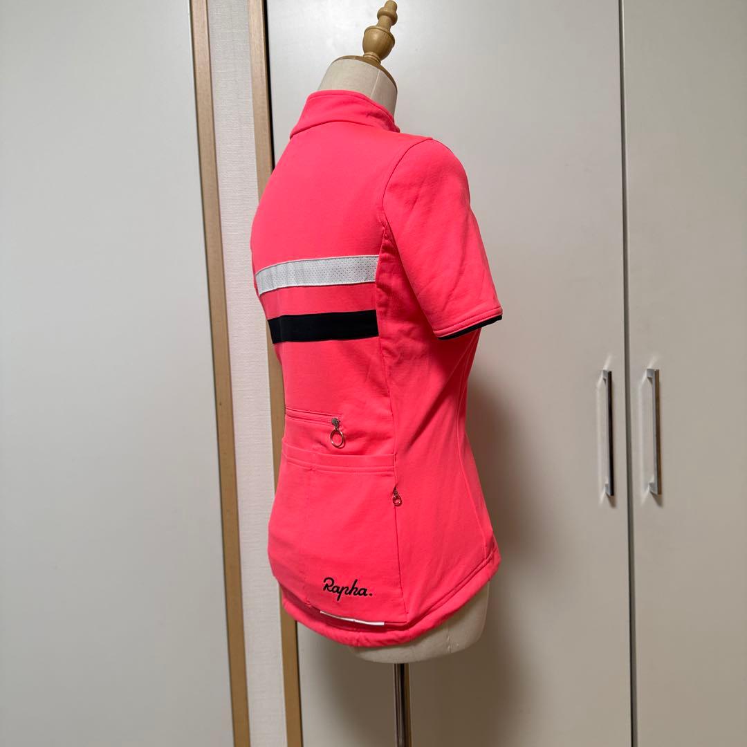 Rapha women’s ブルベジャージXSハイビズピンク