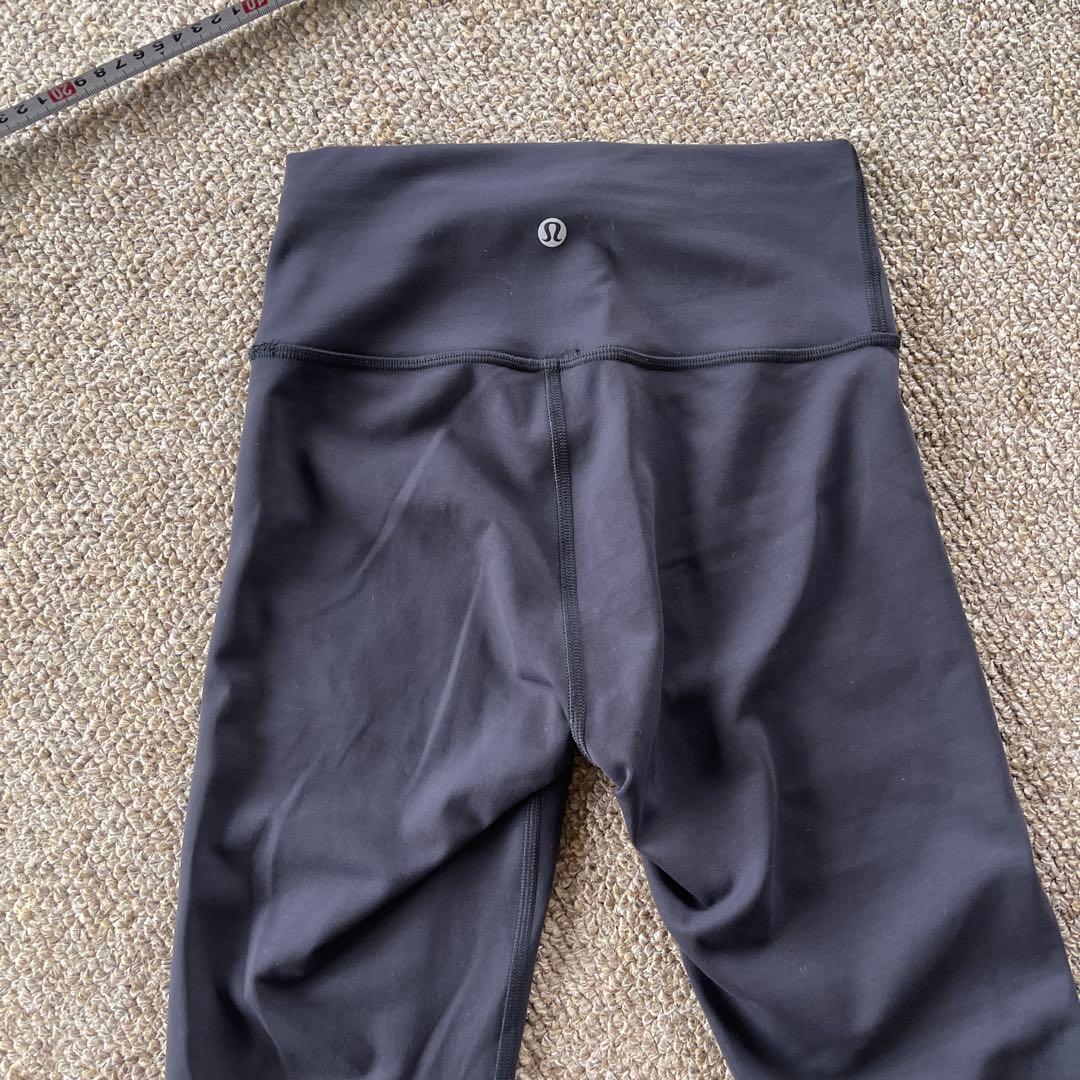 Lululemon グレー ハイウエストレギンス　アジアフィットS