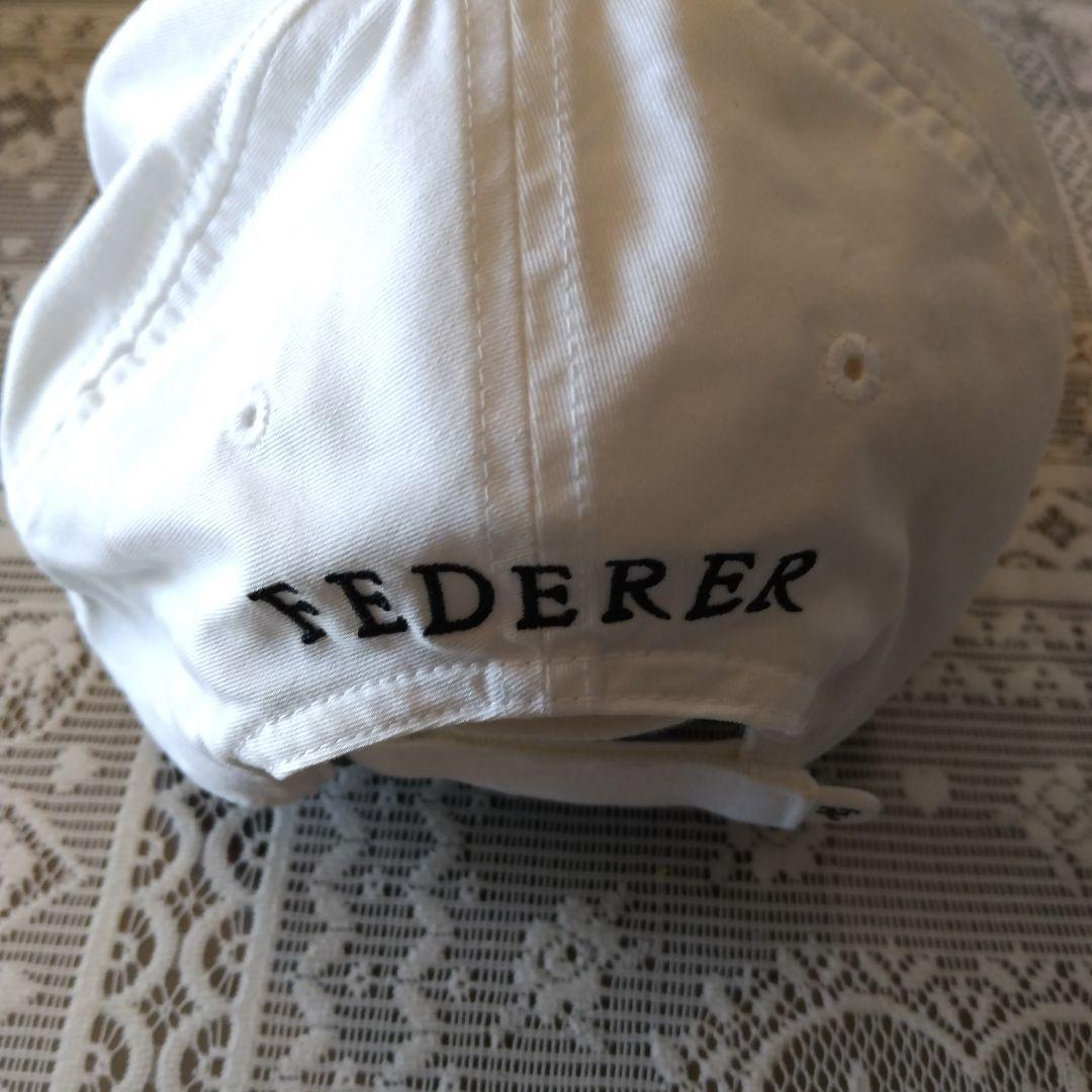 RFロゴ ホワイトキャップ FEDERER 新品未使用タグ無し