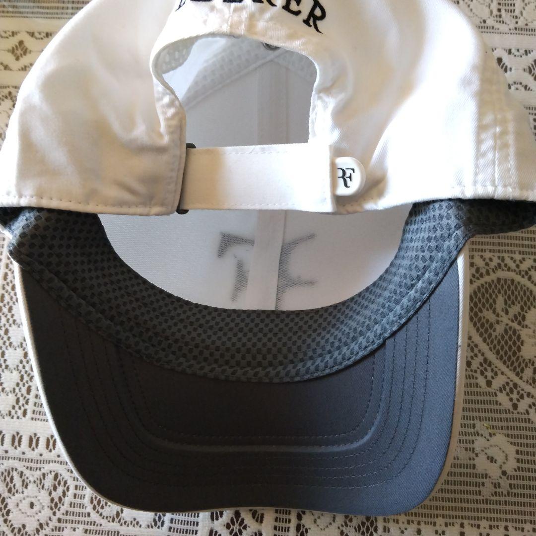 RFロゴ ホワイトキャップ FEDERER 新品未使用タグ無し