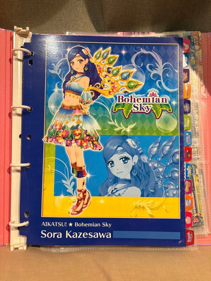 アイカツ 9ポケットバインダー アイカツカード14枚