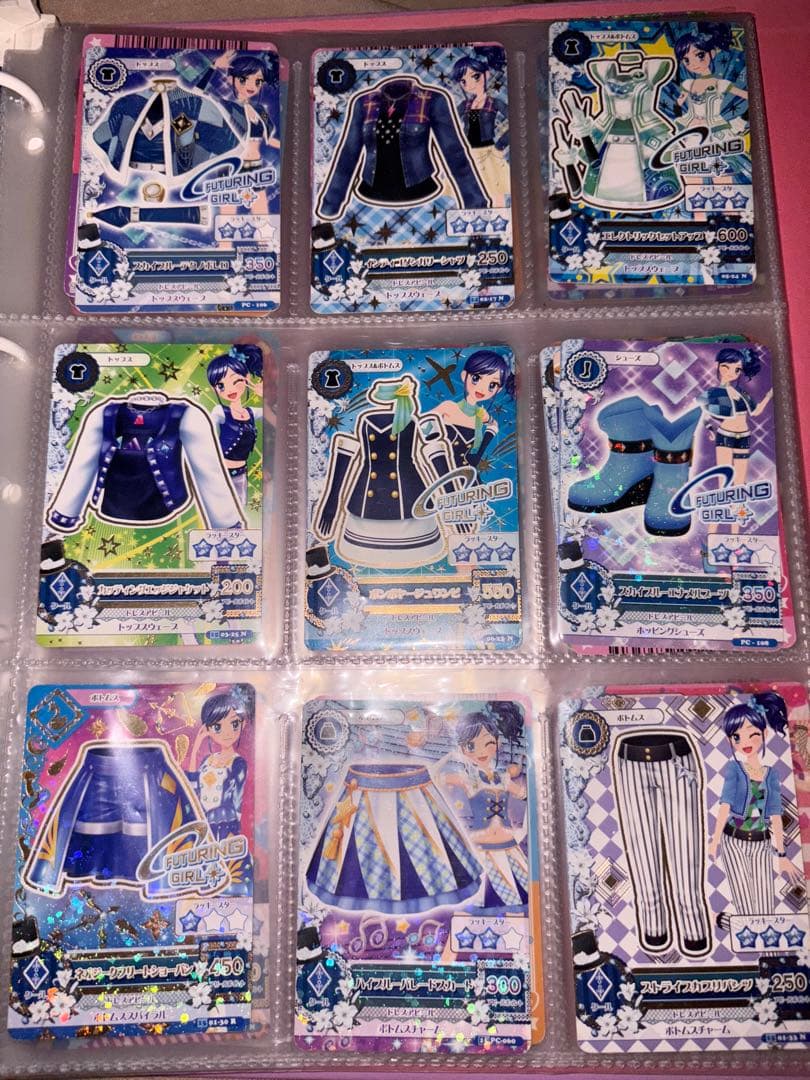 アイカツ 9ポケットバインダー アイカツカード14枚