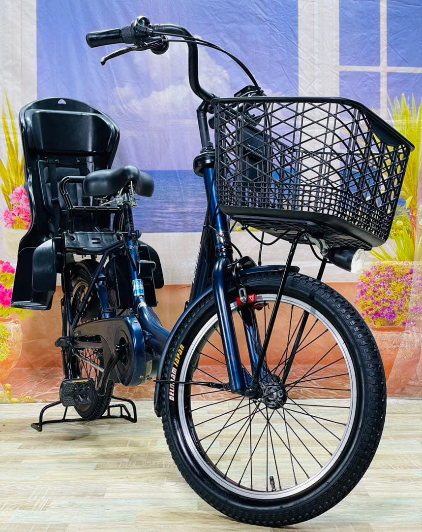 超人気！ギュットアニーズ⭐️16AH！パナソニック子供乗せ電動自転車Y3776