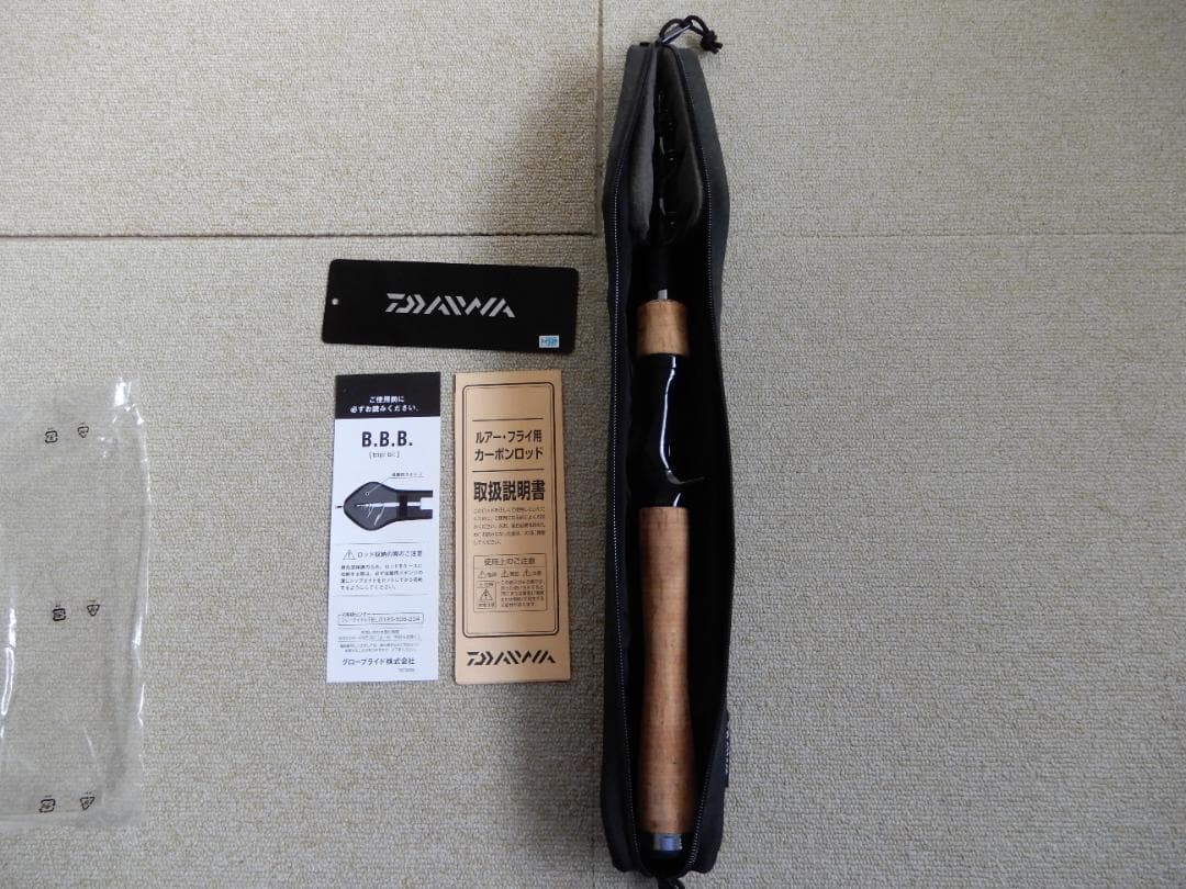 Daiwa Ｂ•Ｂ•Ｂトリプルビー ベイトロッド　666TMLRBルアーロッド