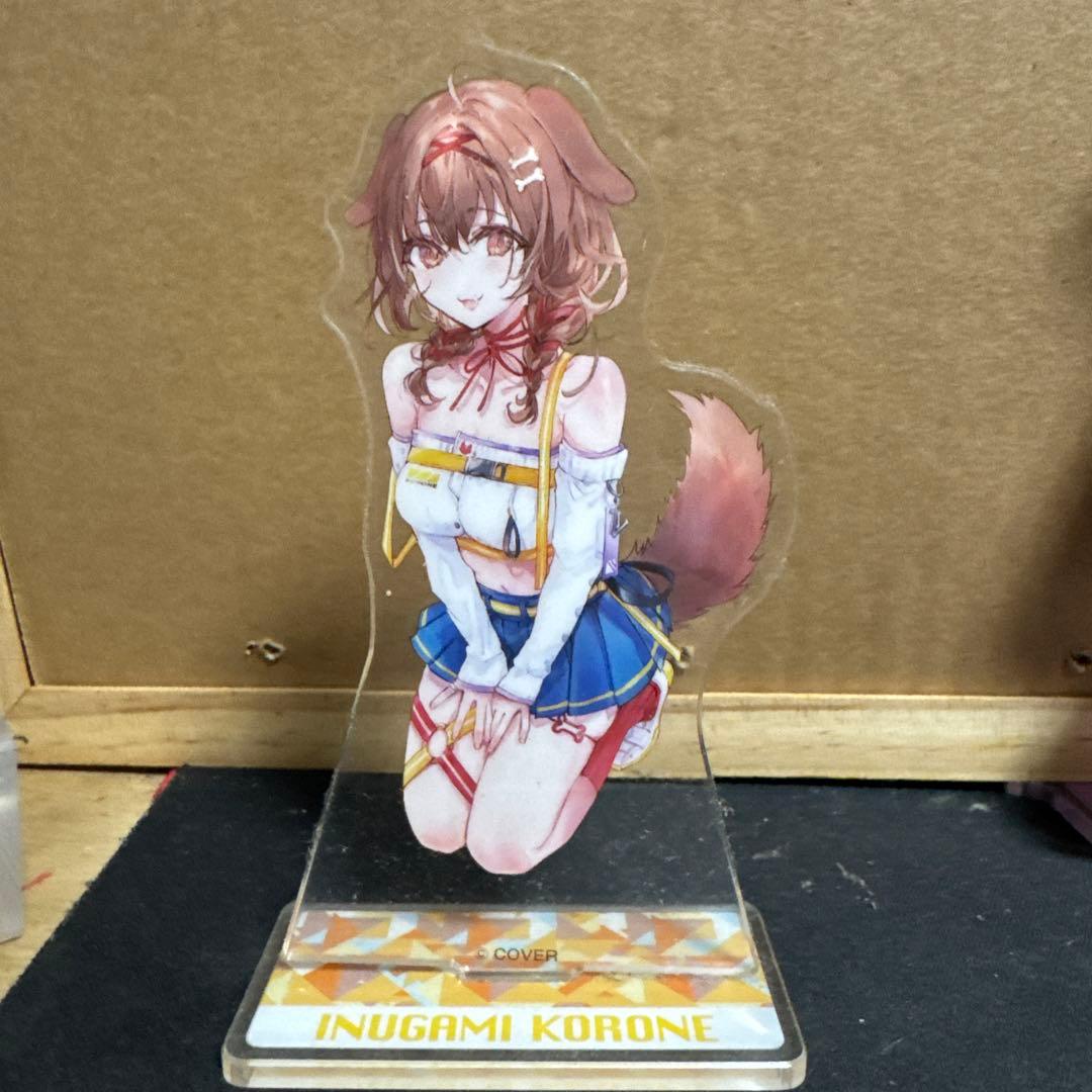 ホロライブ 猫又おかゆ 戌神ころね アクスタセット キーホルダーセット