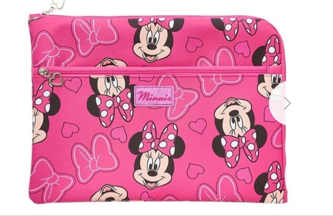 plaza✖️Disney ミニーマウス ガジェットケース Lサイズ