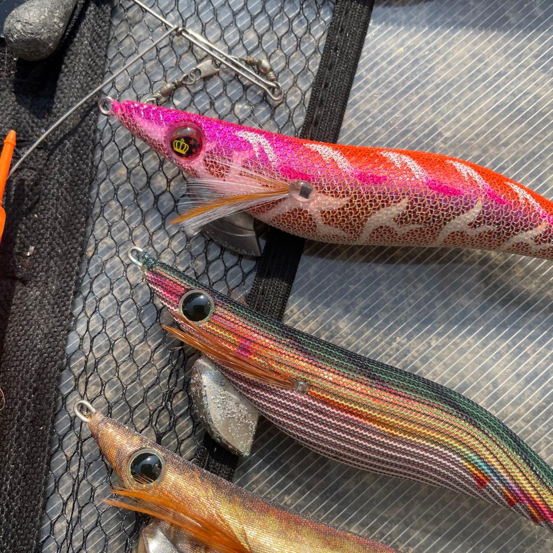 エギング用エギ 8個セット１個スクイッドマニア　リアルイカデザイン