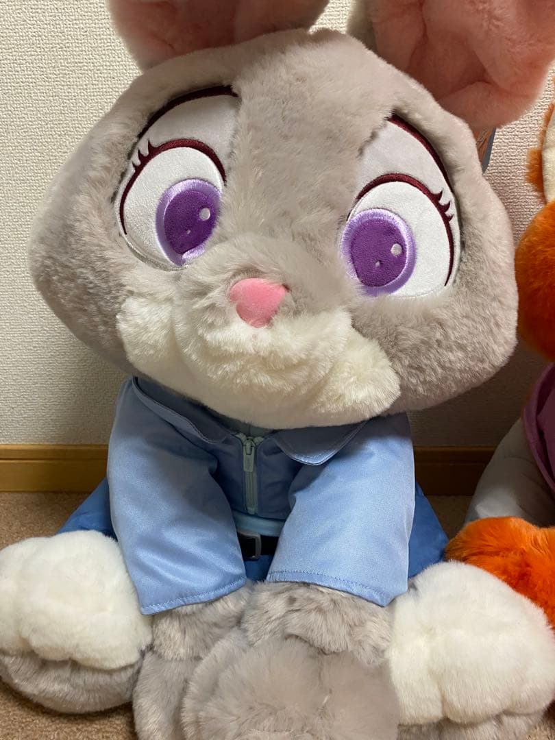 ズートピア　コストコ　ジュディ・ホップス　ニック・ワイルド ブランケット付き