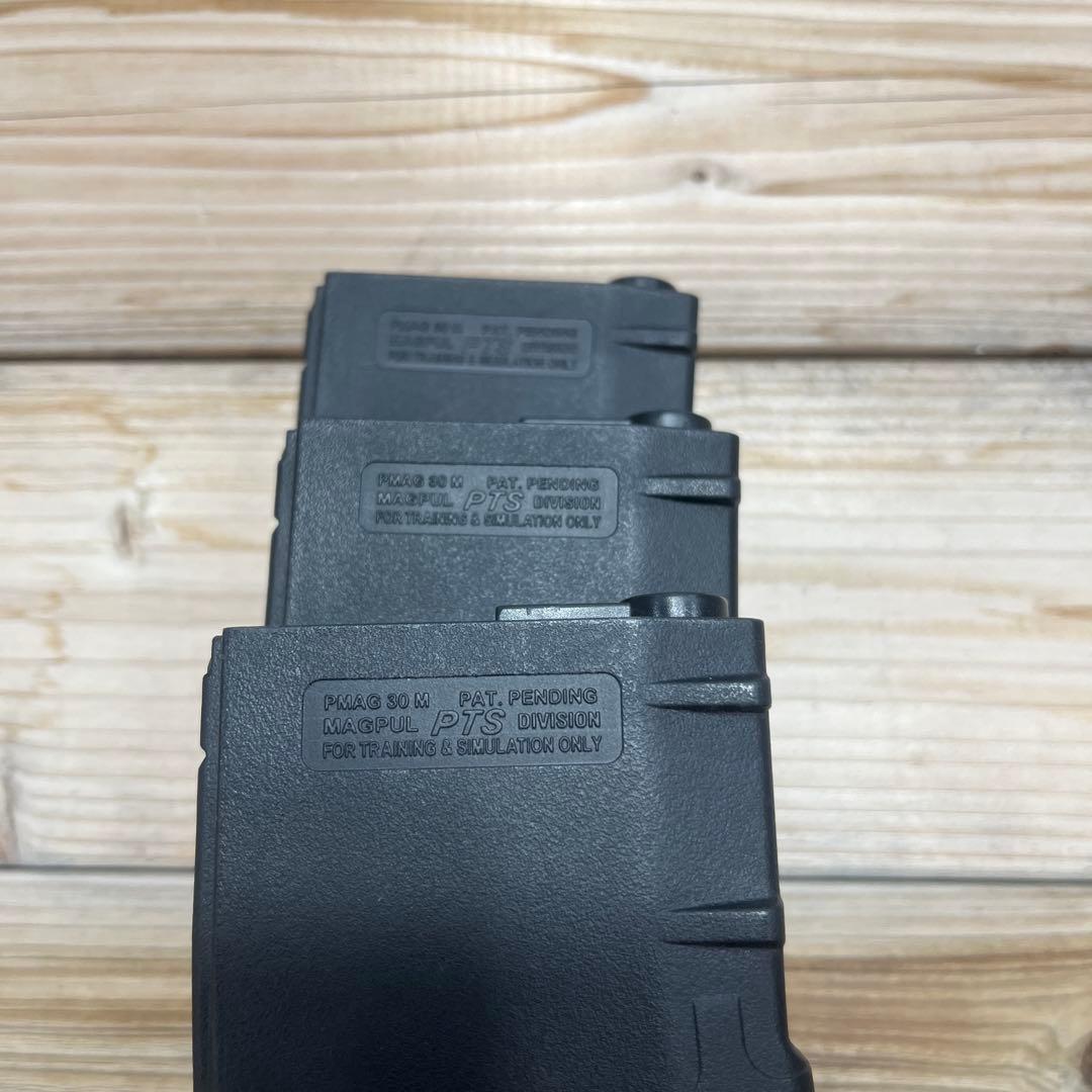 PTS PMAG スタンダードマガジン 3個セット ブラック　m4