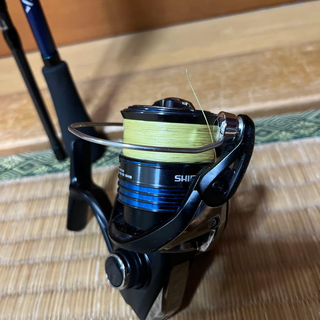 最終値下げ！　Daiwa スピニングリールと釣り竿セット