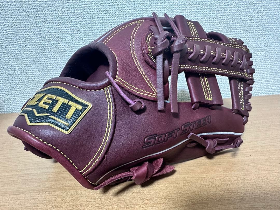 状態良好！ ZETT ソフトステア 一般 グローブ 野球 オールラウンド