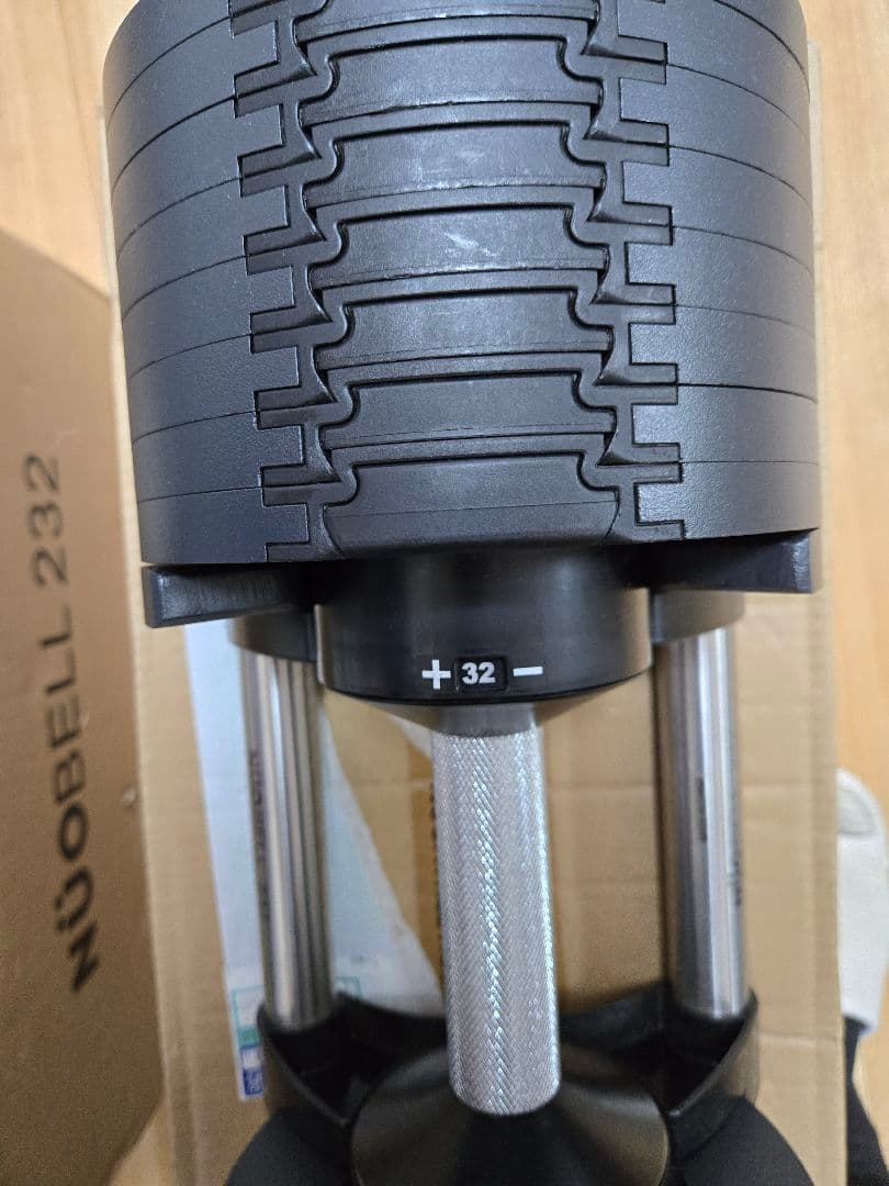 NÜOBELL 232 ダンベル３２kg　2kg刻み