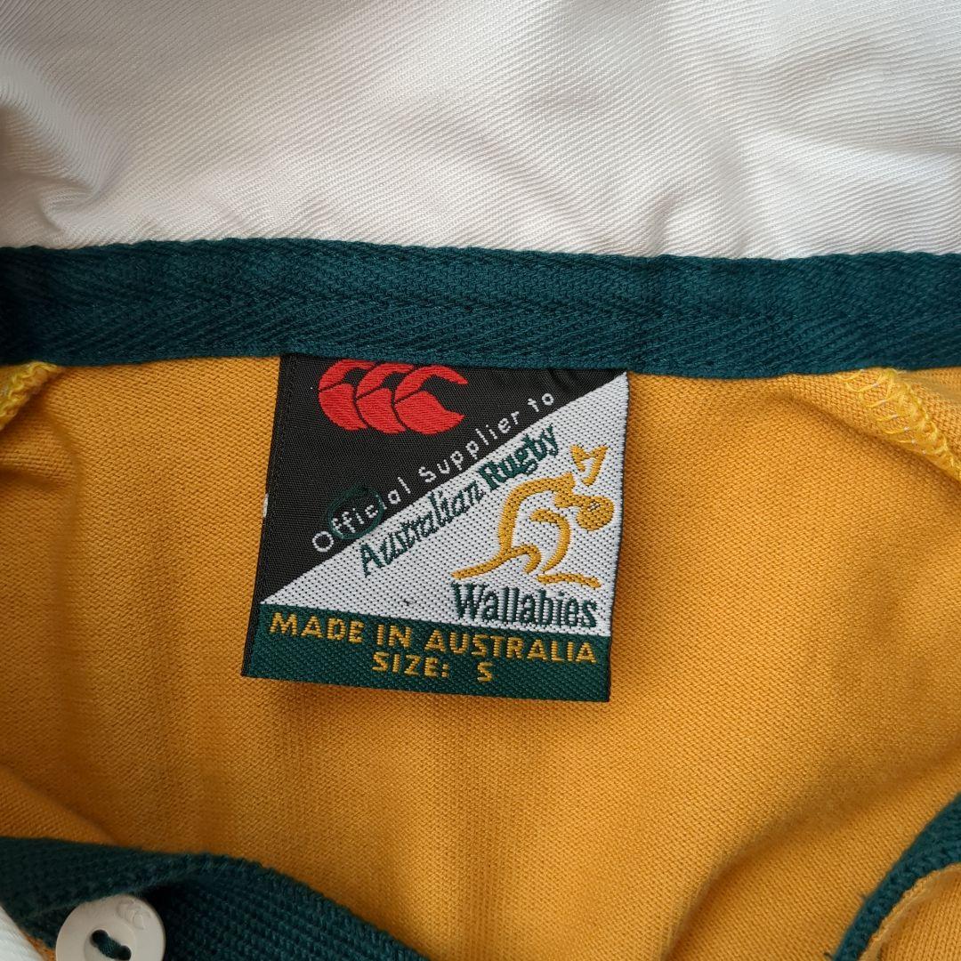 Wallabies ワラビーズ　ラガーシャツ イエロー 長袖　オーストラリア