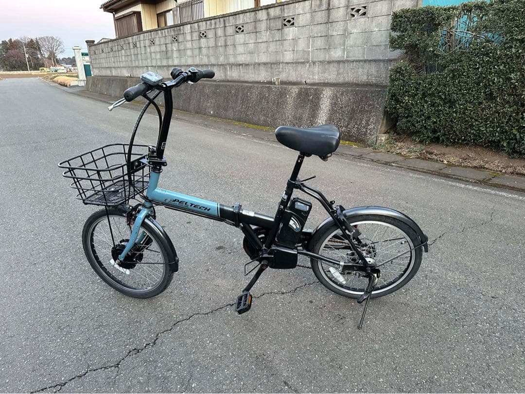 peltech208 折りたたみ電動アシスト自転車