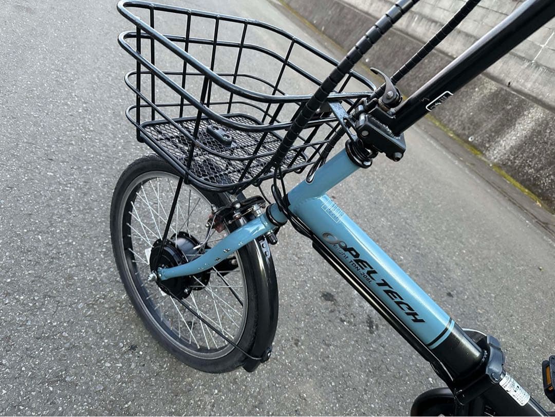 peltech208 折りたたみ電動アシスト自転車