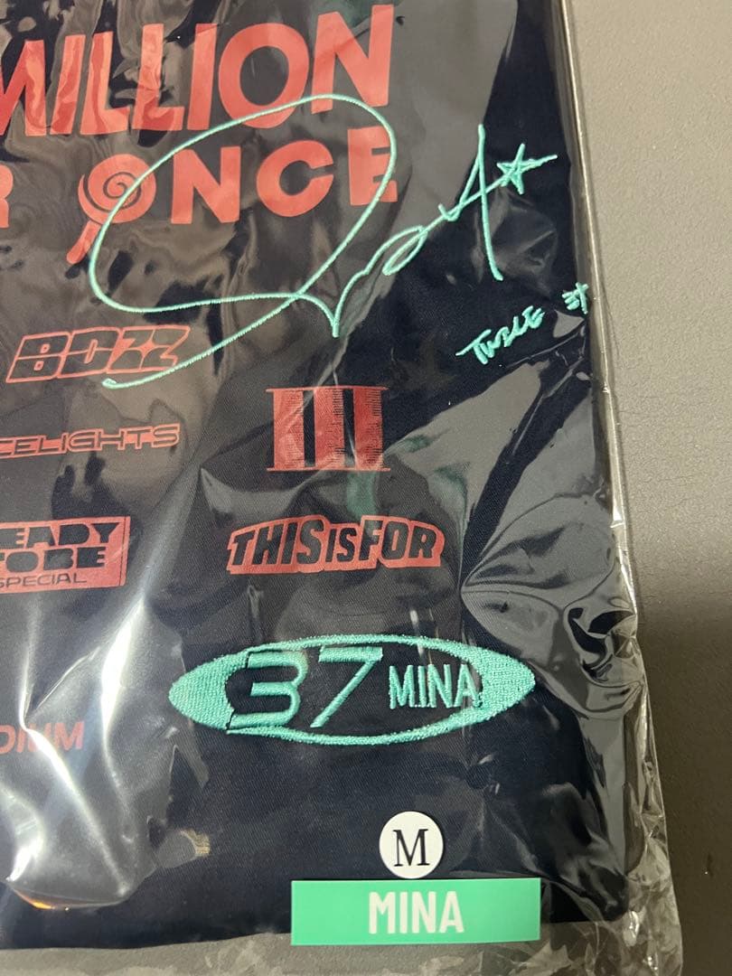 TWICE MINA Tシャツ【M】　this is for 国立競技場
