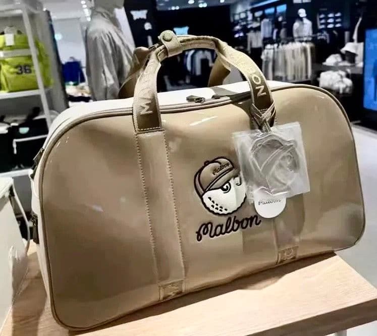 即発送★マルボンゴルフボストンバッグベージュ