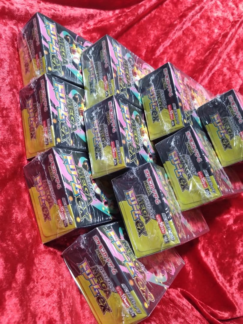 ポケモンカード　メガドリームex １０box シュリンク付き　未開封