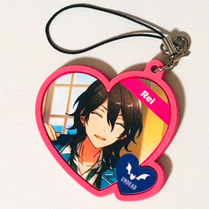 新品★あんスタ【UNDEAD】アニカフェ★ラバーチャーム★4点セット