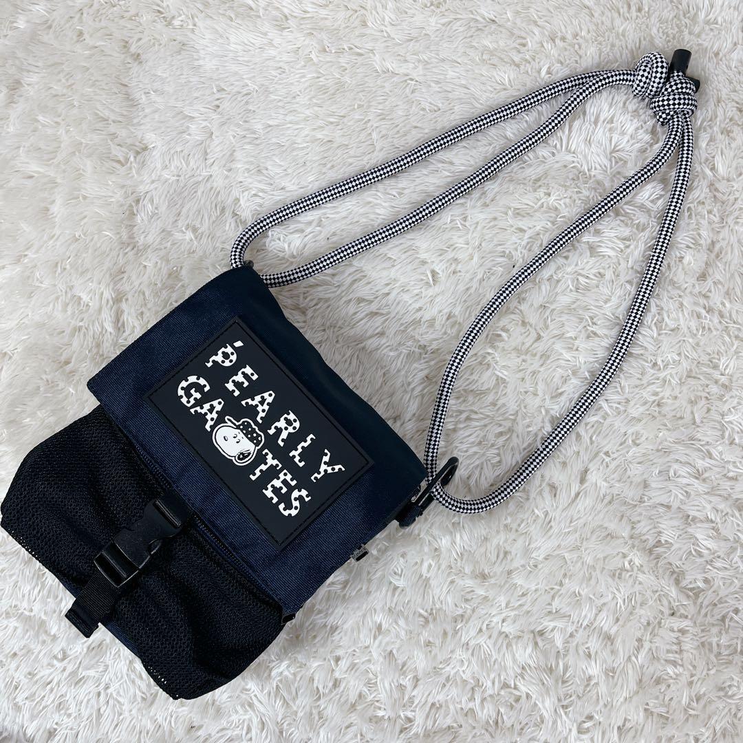 パーリーゲイツ　PEARLY GATES　SNOOPYサコッシュ型　カートポーチ