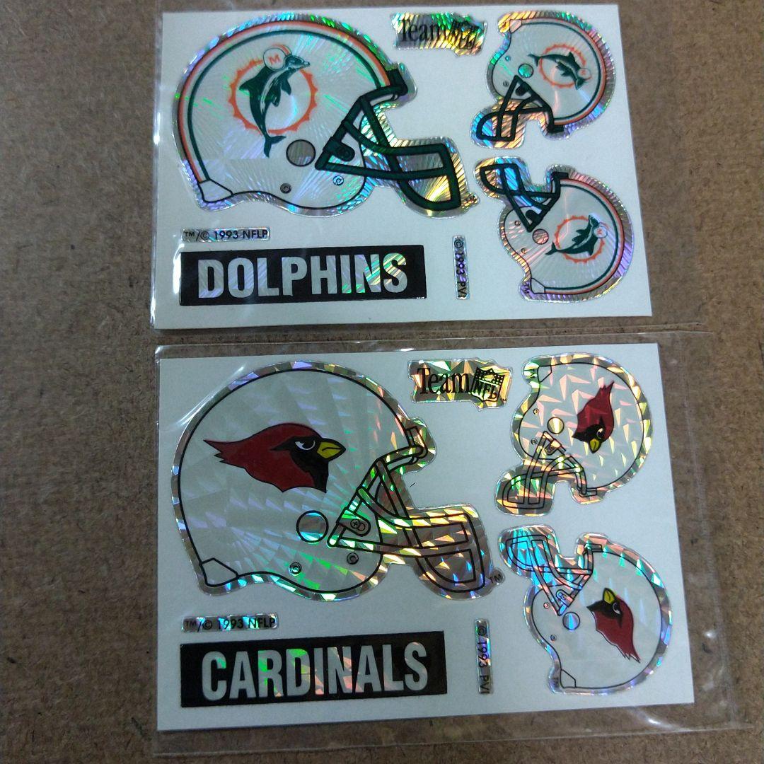 1993年☆NFL☆TEAM-NFL☆13チーム☆シール