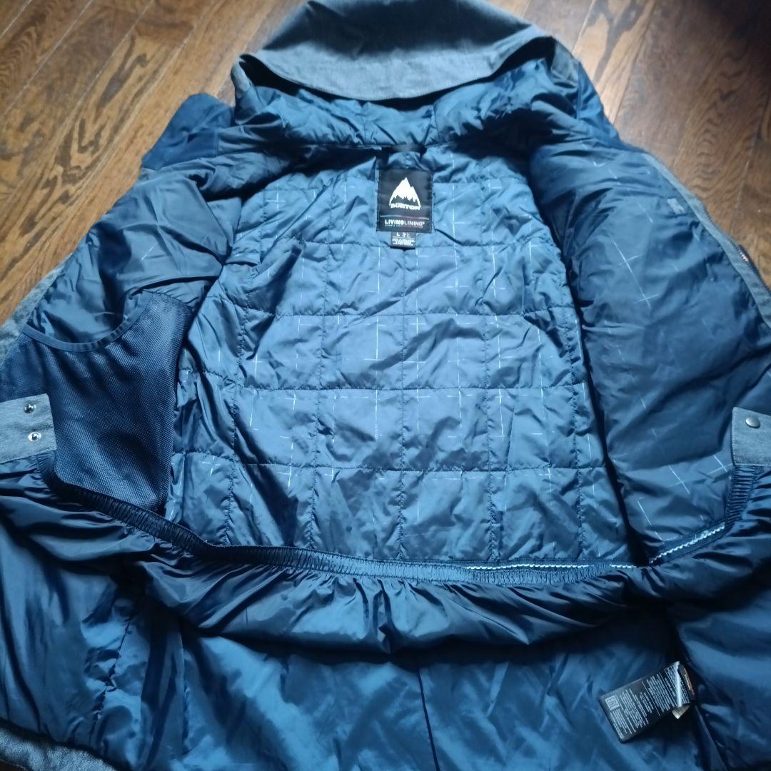 BURTON ダークグレー ジャケット Lサイズ