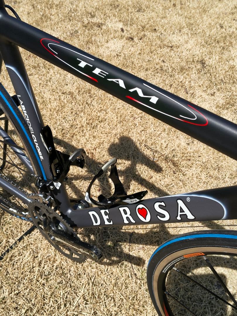 美品 デローザ DE ROSA カンパニョーロ アテナ カーボン