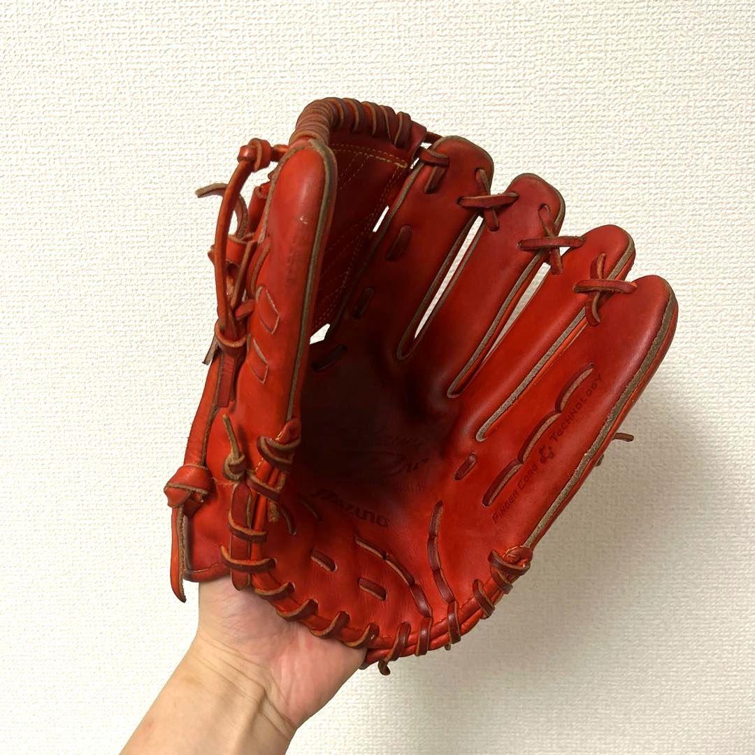 543 ミズノプロ 型抜群 美品 即戦力 軟式 投手用グローブ