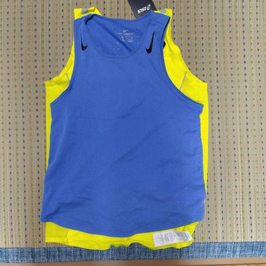新品アシックスASICSランニングウェアシャツシングレットトップインパクト