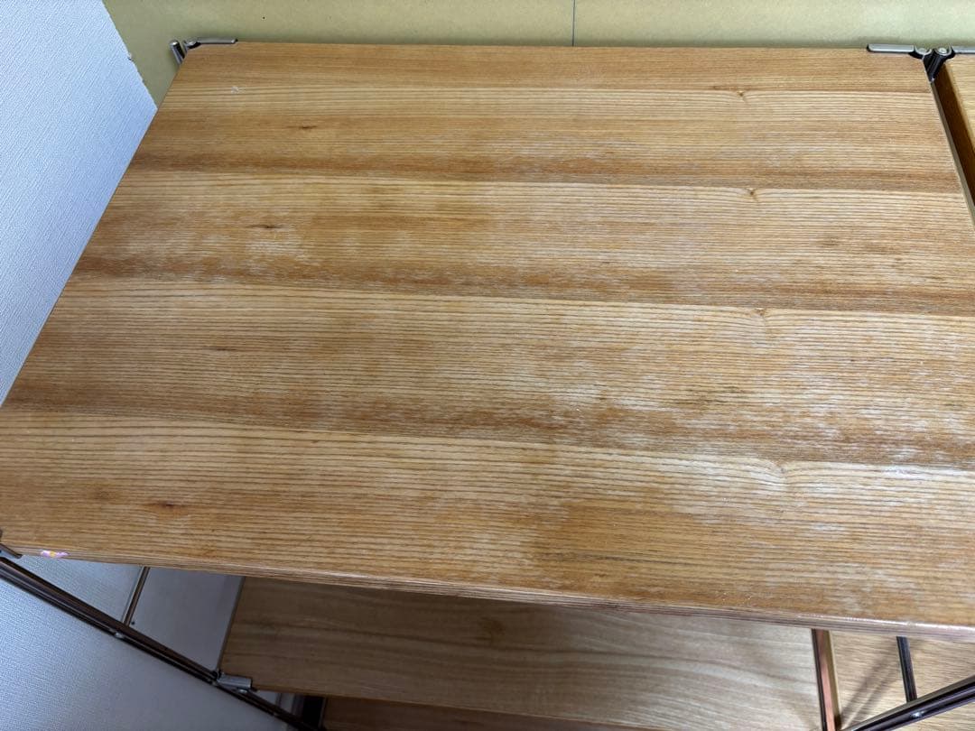 【値引き可】無印良品　ステンレスユニットシェルフ