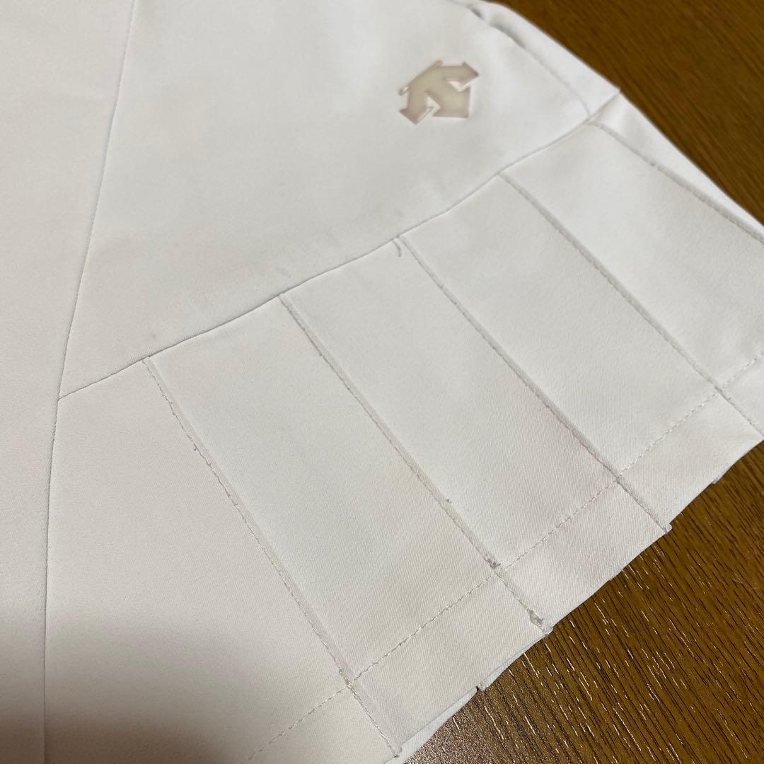 デサント　ゴルフ　セットアップ　モックネック　スカート　上Ｓ　下ＳＳ　春夏　美品