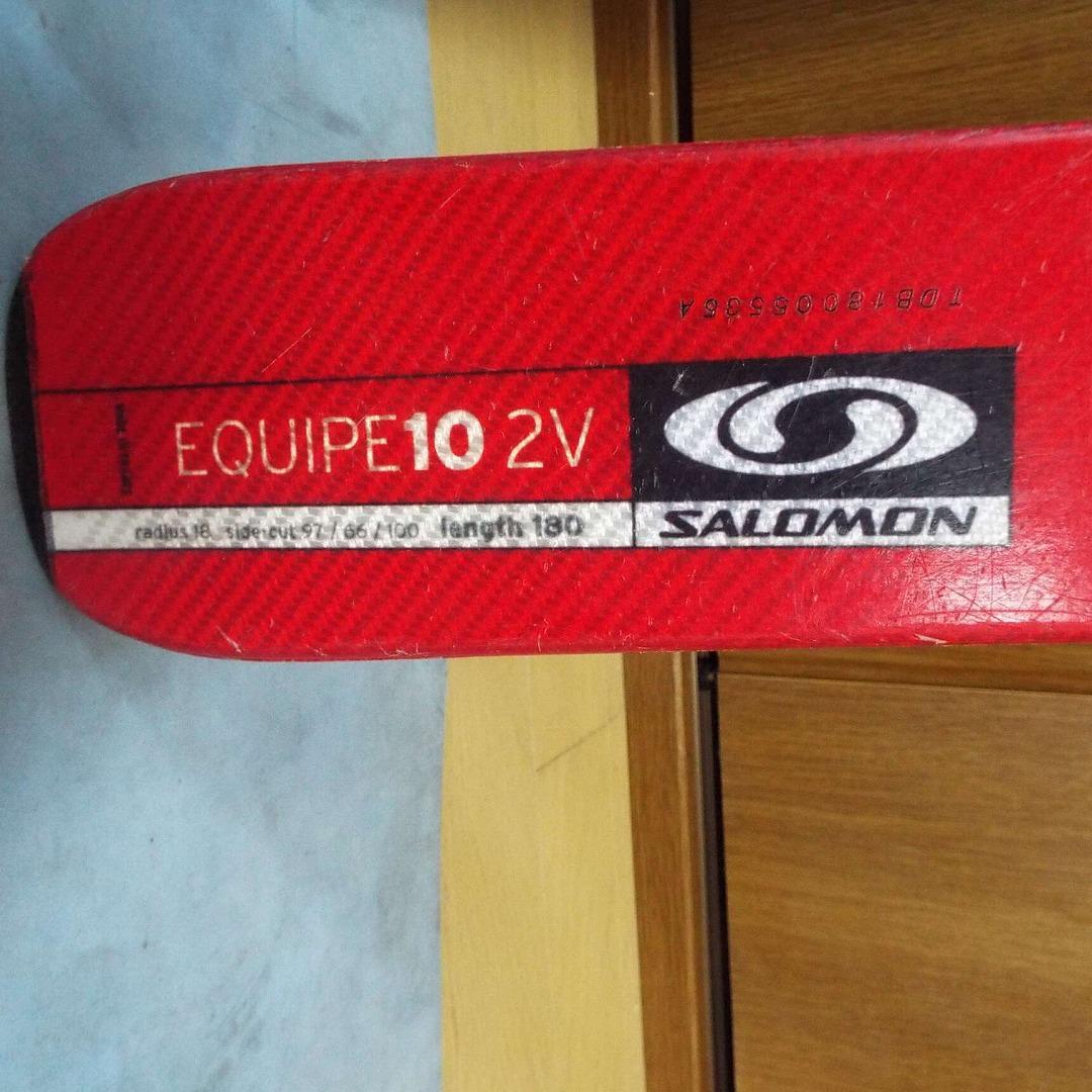 貴重　美品　純GS競技用　SALOMON EQUIPE10 2V 180cm