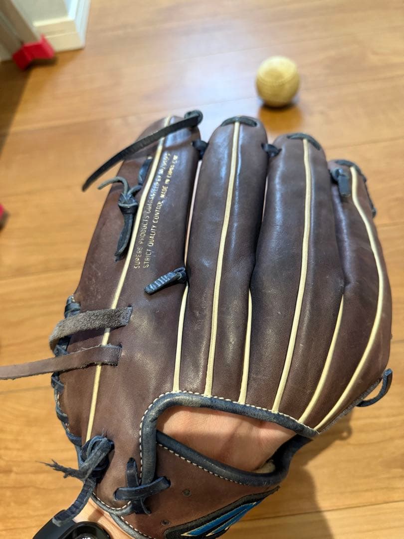 Mizuno ビッグM プロモデル 軟式グローブ ブラウン　イチローモデル