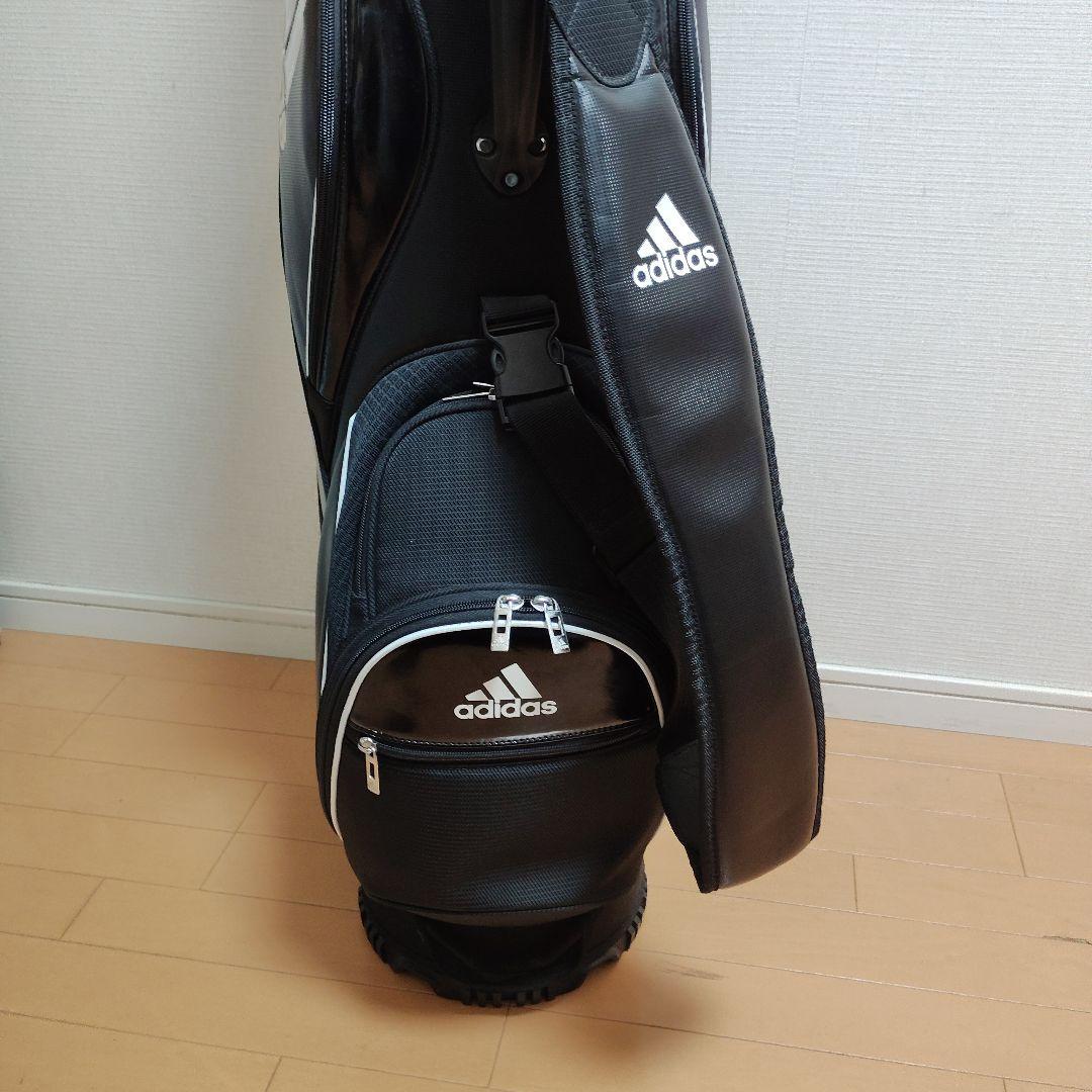 adidas キャディバッグ 黒