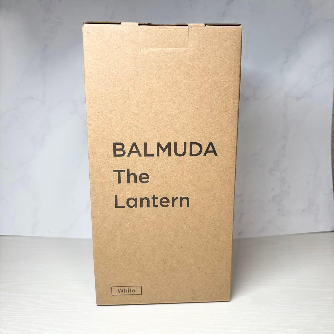 BALMUDA ランタン型ライト ホワイト 箱有り バルミューダ おしゃれ 白