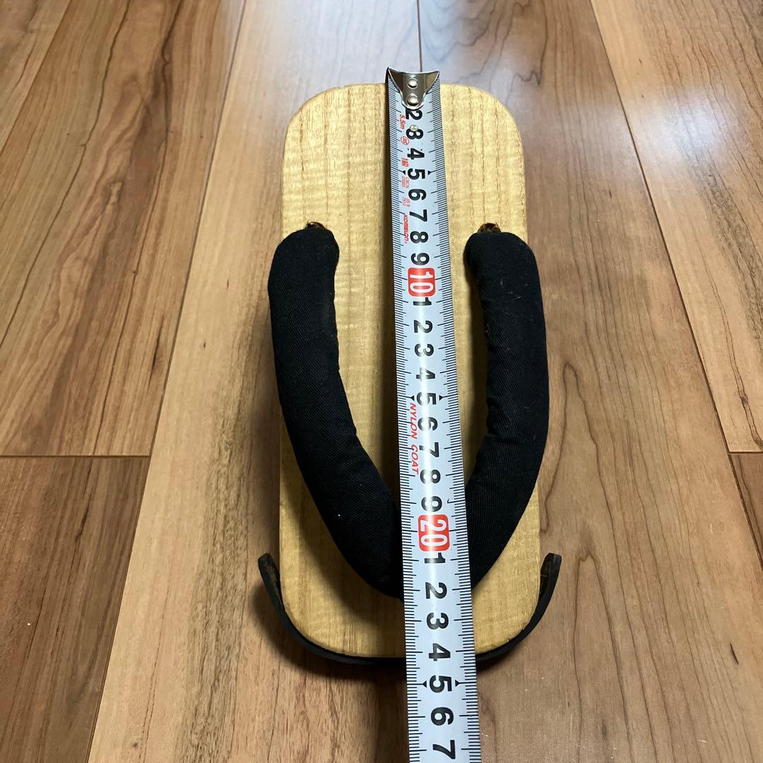 一本歯下駄　後歯　ARUCUTO