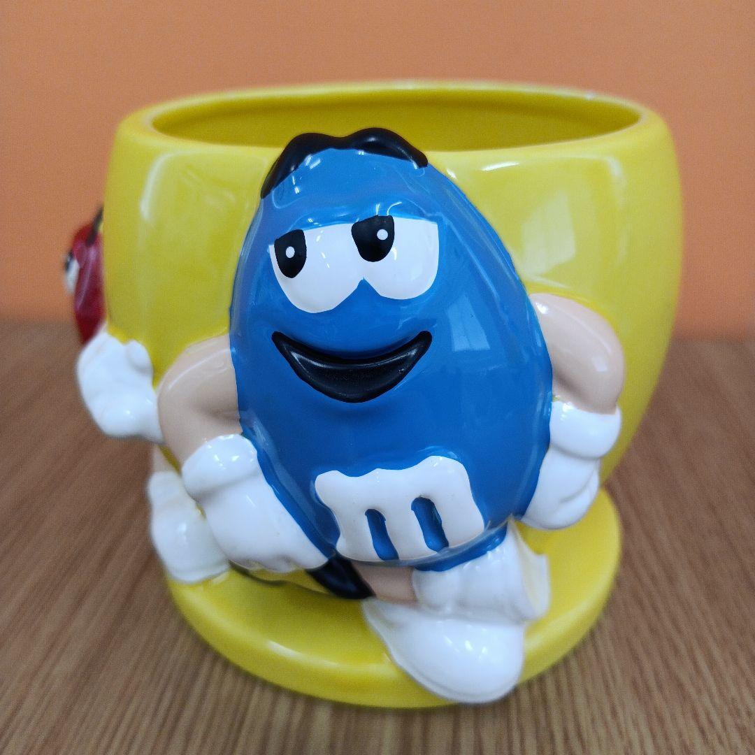 レア☆ M&M's 陶器製 置物 小物入れや植物用のタンブラーなどに