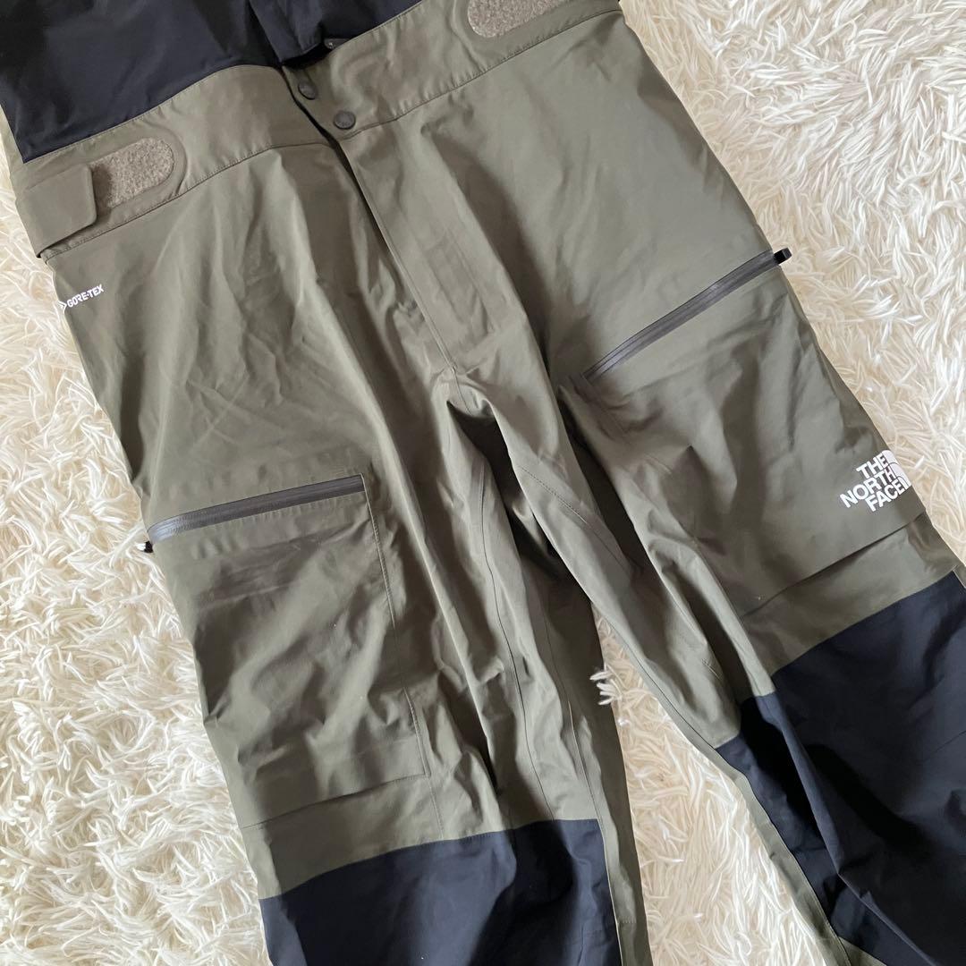 #8B✨THE NORTH FACEゴアテックス✨スノボ ビブパンツ メンズXL