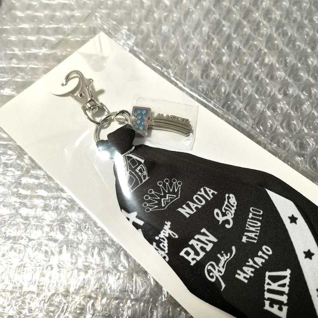 MAZZEL まぜべや バンダナキーホルダー ネームキーホルダー マーゼル 黒