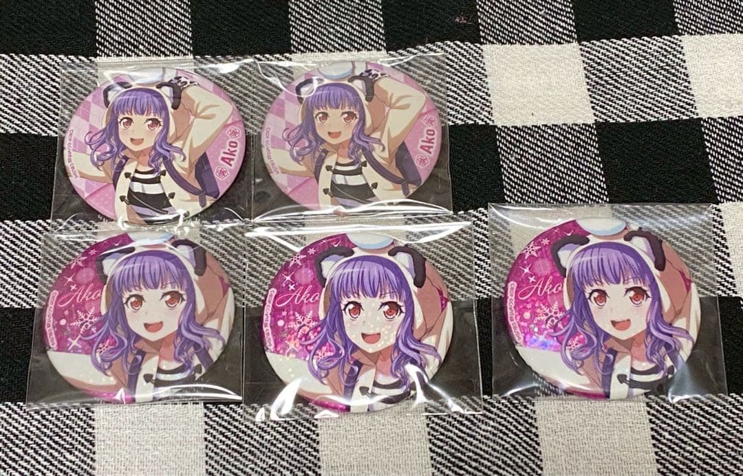 Roselia　あこ　缶バッジ　まとめ売り　マルイ　Winter