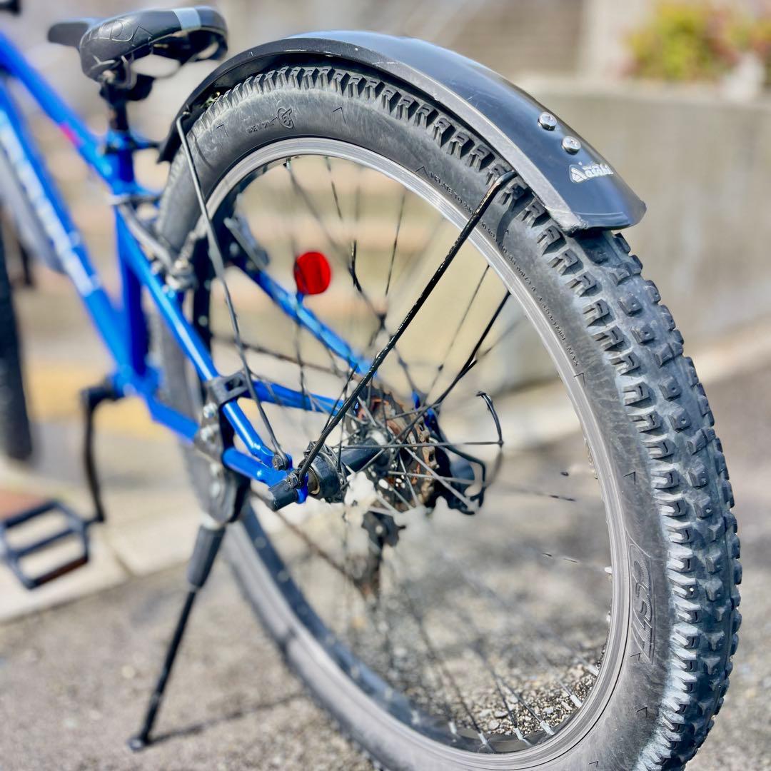 2020年式 PRIDE 24インチ 7段変速 ジュニアMTB ブルー（整備済）