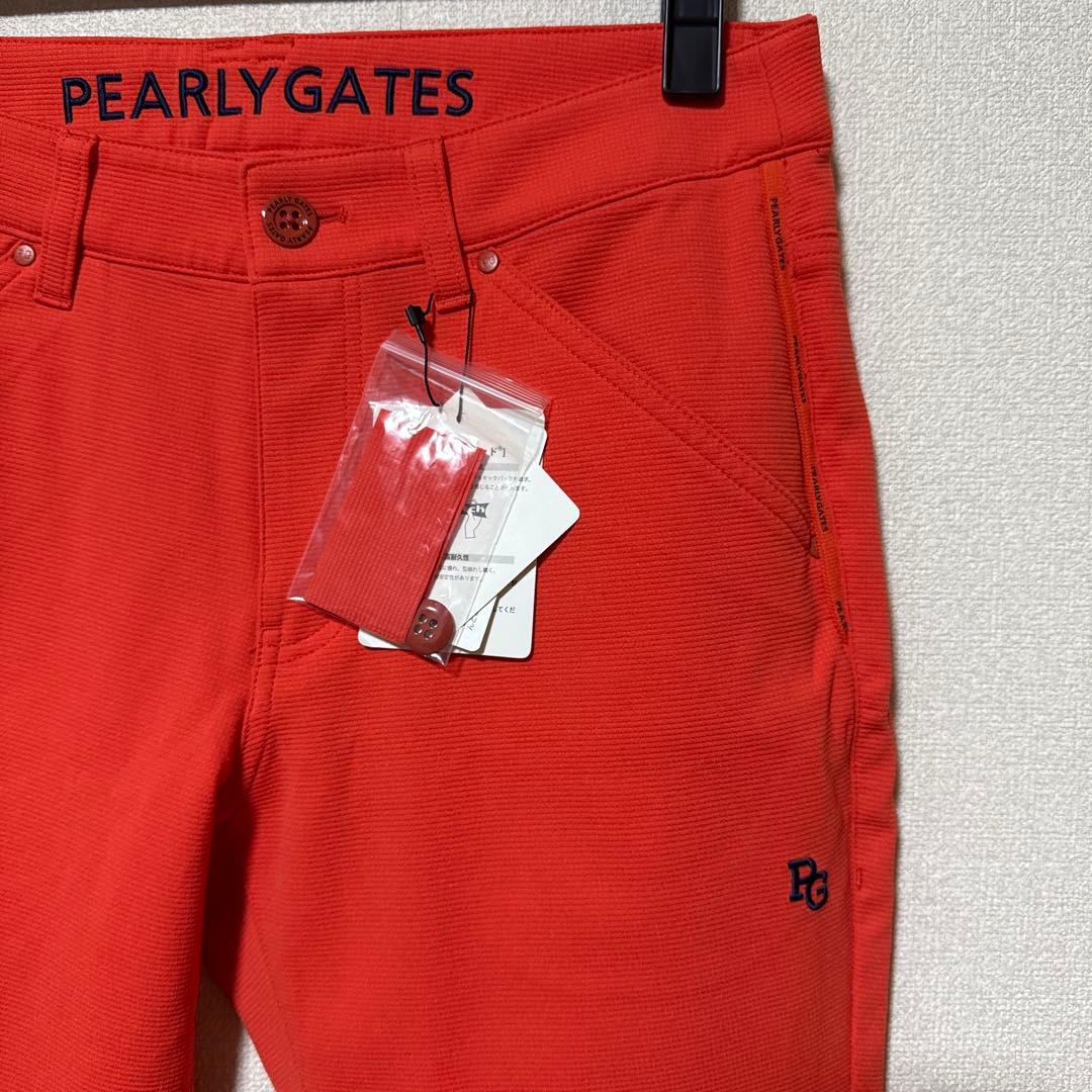 PEARLY GATES レディースオレンジパンツ