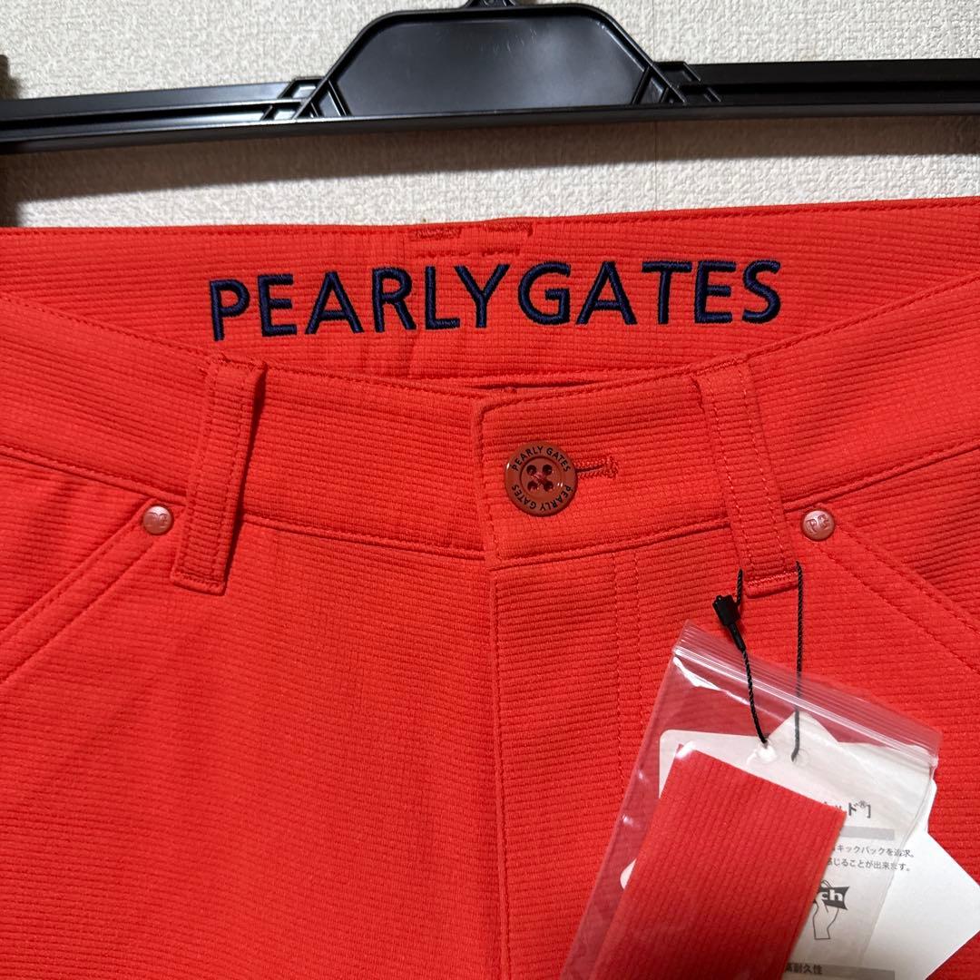 PEARLY GATES レディースオレンジパンツ