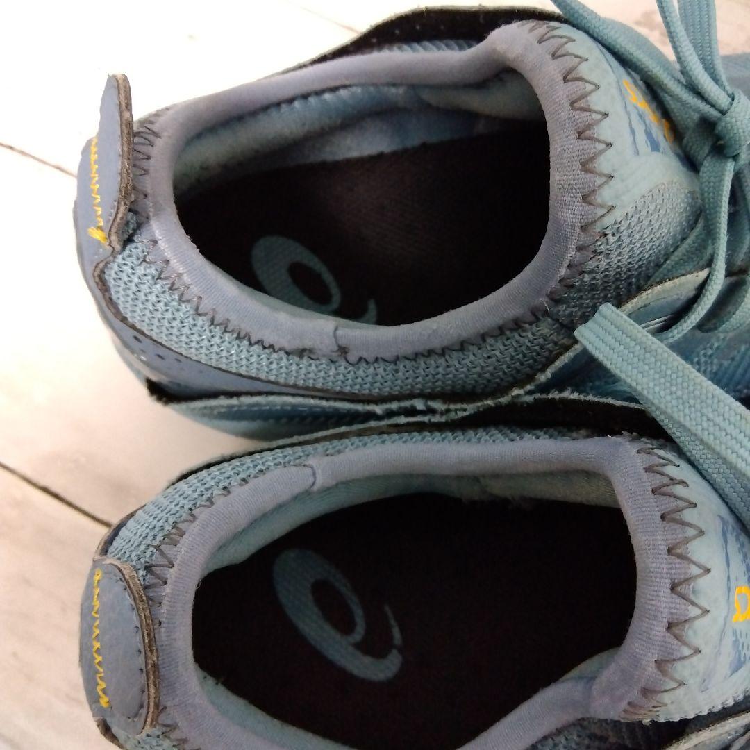 レアサイズ　アシックス　グライドノヴァ　FF3 gris blue 25.5